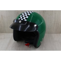 Retro Jet Hjelm Grn Extra Large