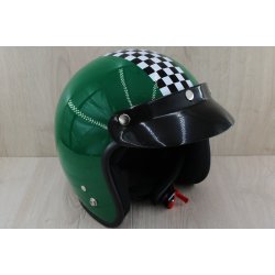 Retro Jet Hjelm Grn Extra Large