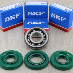SKF Leje S�t Komplet Inkl. Simme Ringe GL. Model Motor