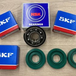 SKF / NSK Motor Leje S�t Inkl. Simme Ringe
