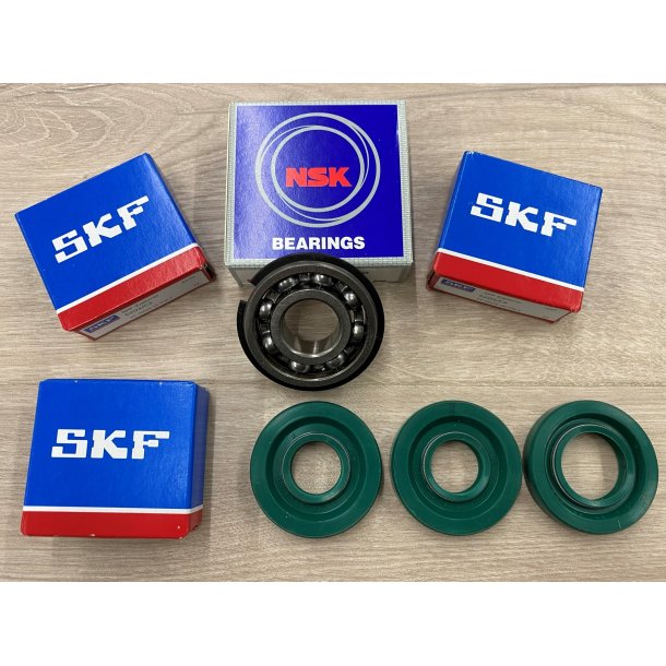 SKF / NSK Motor Leje St Inkl. Simme Ringe
