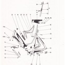 Skrue Kabelholder v/ Tank Rust Frit Stl A4 Syrefast