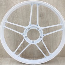 Stjernef�lg Hvid 17" Puch Maxi